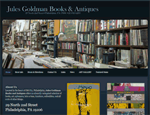 Tablet Screenshot of julesgoldmanbooks.com